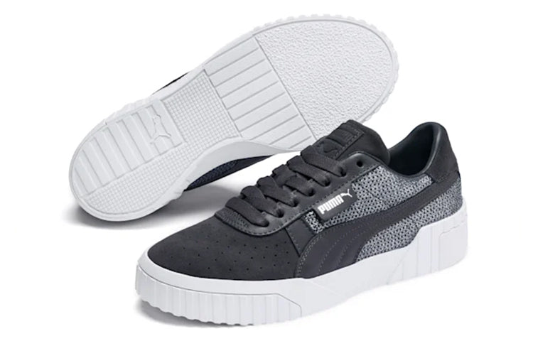 (WMNS) PUMA Cali Sequin 'Black Silver' 369944-01