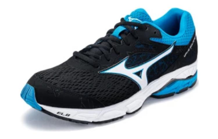 Mizuno Wave Equate 2 Low Tops Wear-resistant Black Blue White J1GC184801