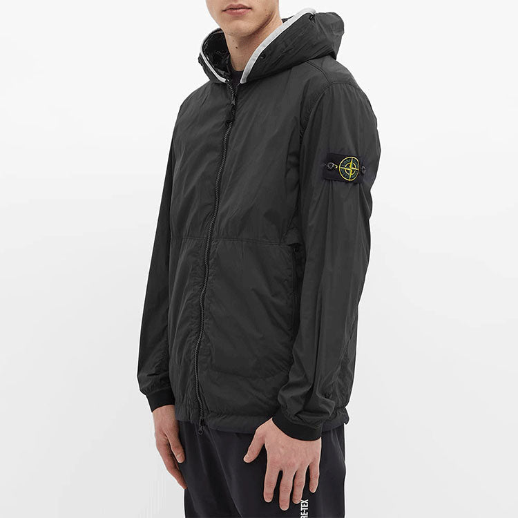 STONE ISLAND SNylon-Tc Hooded Jacket 'Black' 761541131-V0029