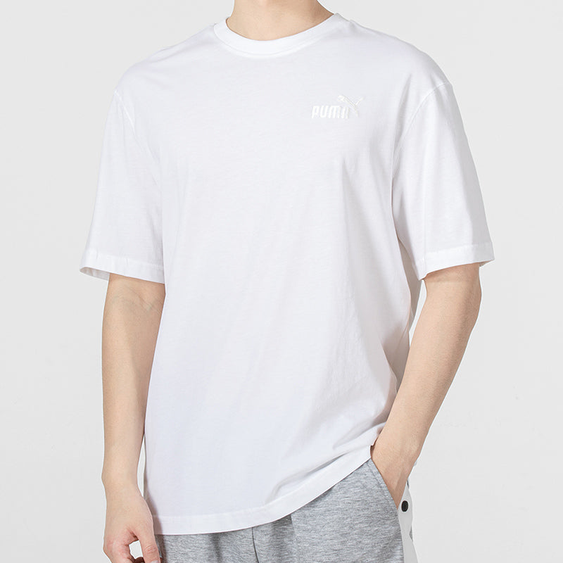 PUMA Ess+ Relaxed T-Shirt 'White' 849529-02