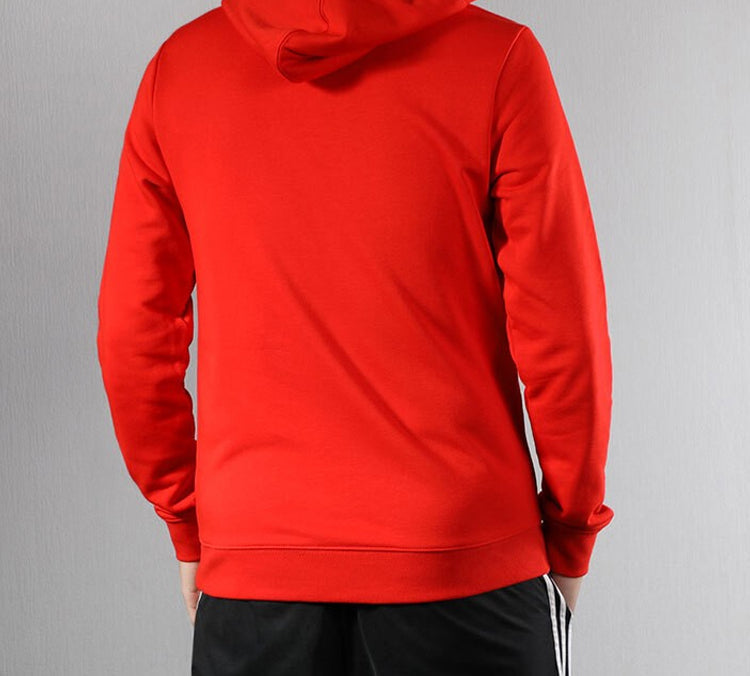 Men's adidas neo Knit Sports Pullover Orange EI4741