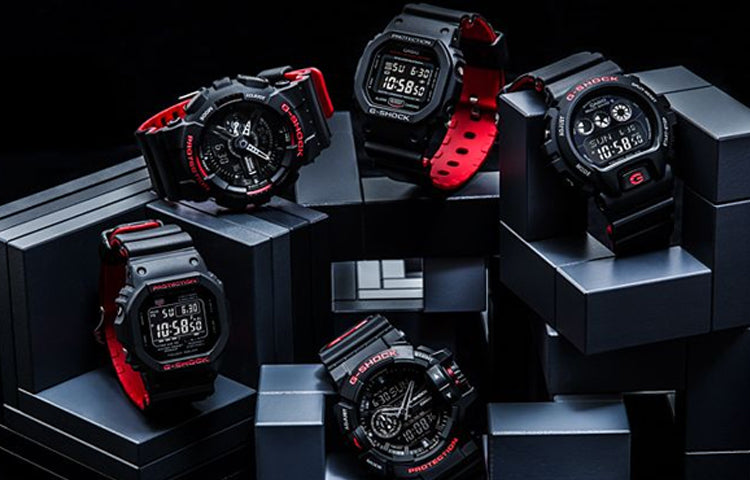 CASIO G-Shock Digital 'Black' DW5600HR-1PRFC