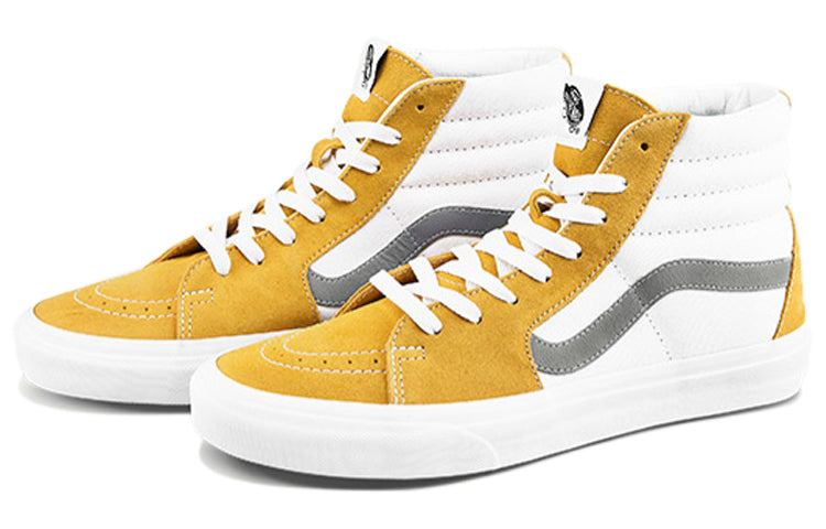 Vans SK8-HI White Yellow Unisex 'White Yellow' VN0A4BV622L