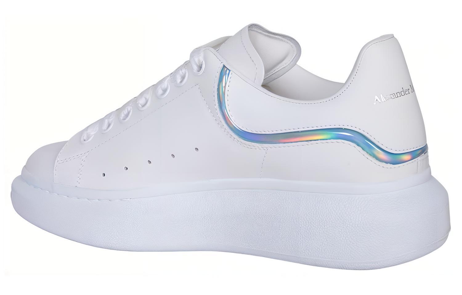 Alexander McQueen Oversized Sneakers 'White Iridescent' 782467WIE9R8757