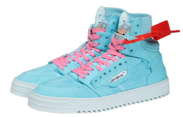 Off-White Off-Court High 'Light Blue' OMIA065R20D330013300