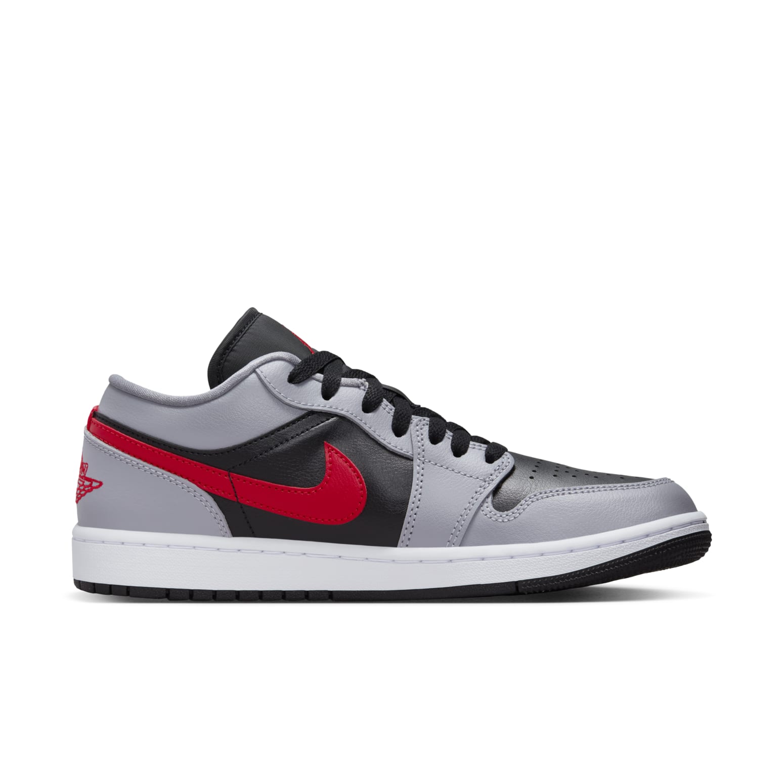 (WMNS) Air Jordan 1 Low 'Cement Grey Fire Red' FZ4183-002
