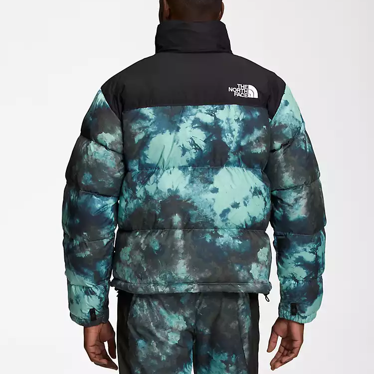 THE NORTH FACE PRINTED 1996 RETRO NUPTSE Jacket 'WASABI ICE DYE PRINT' NF0A5IX4-957
