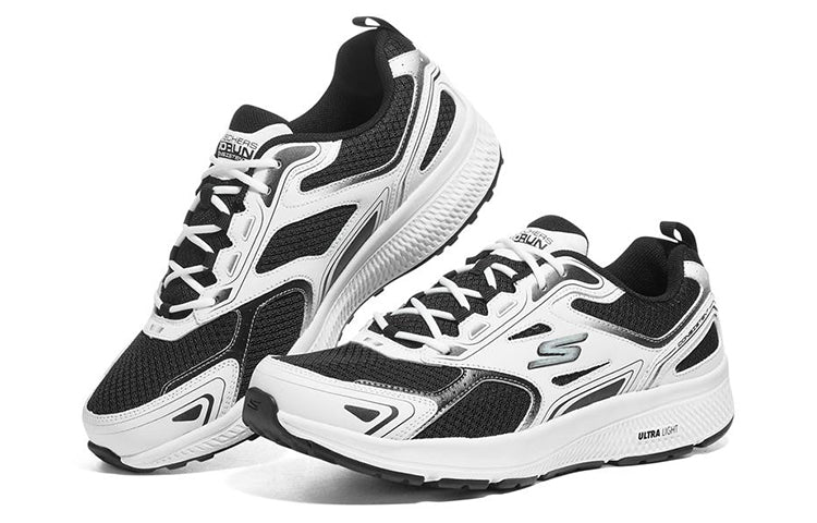 Skechers Go Run Consistent 'Black Silver' 894054-BKW
