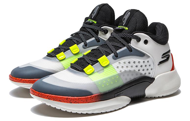 Skechers SKX RESAGRIP 'White Black Orange' 253005-WBO