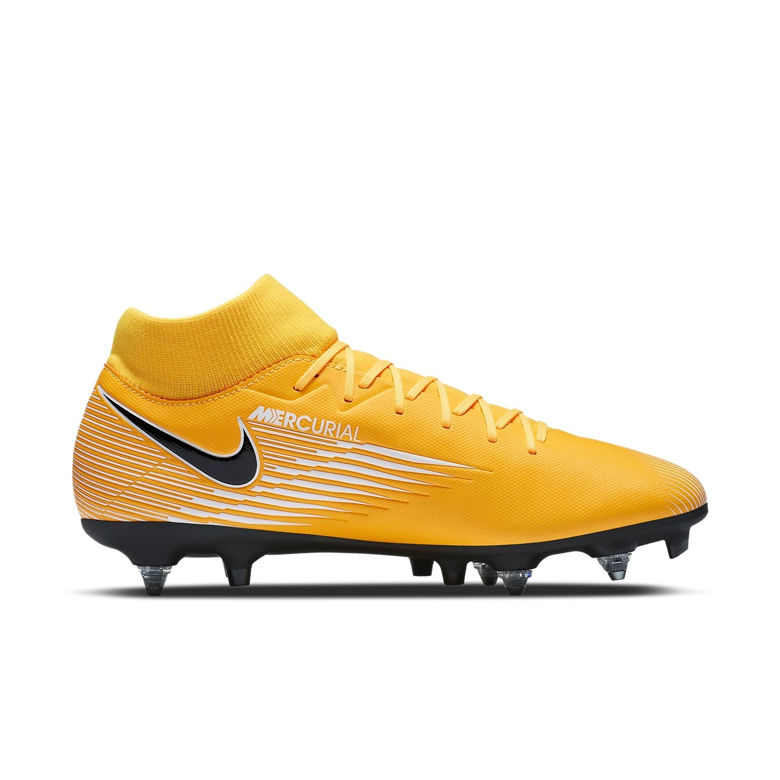 Nike Mercurial Superfly 7 Academy SG-PRO Anti-Clog Traction 'Black Yellow' BQ9141-801
