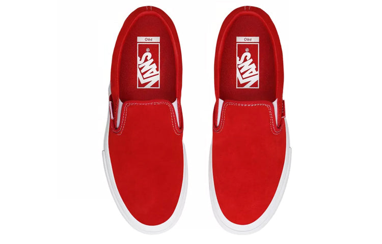 Vans Slip-On Pro 'Suede - Red' VN0A347VAJL
