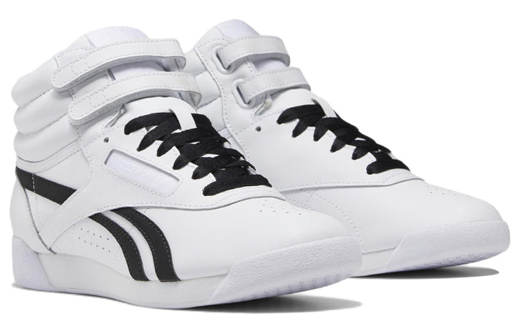 (WMNS) Reebok Freestyle High 'White Black' DV7769