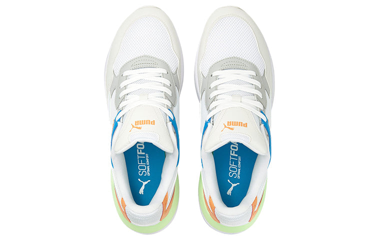 (WMNS) PUMA X-Ray Speed Lite 'White Gray Orange' 384639-04