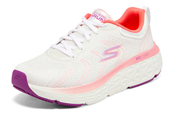 (WMNS) Skechers Max Cushioning Delta 'White Pink Purple' 129120-WCRL