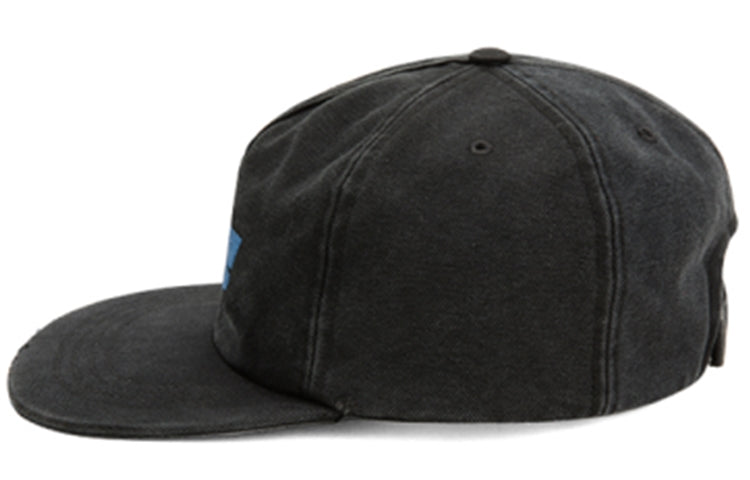 Off-White FW21 Cotton Minimalistic Casual Alphabet Printing Cap Black OMLB022R21FAB0011040-1