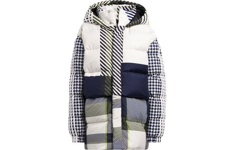 adidas originals Unisex x IVY PARK Puffer Hooded Down Jacket White HH9523