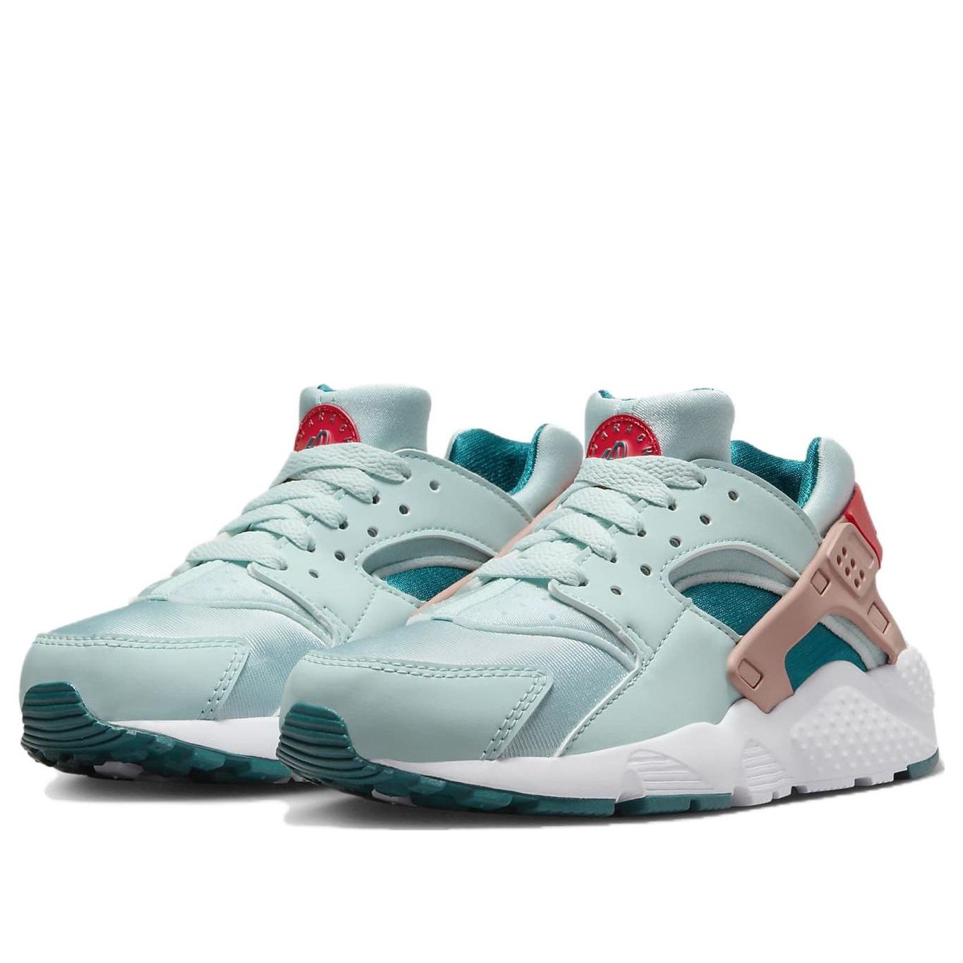 (GS) Nike Huarache Run 'Jade Ice Red Stardust' 654275-305