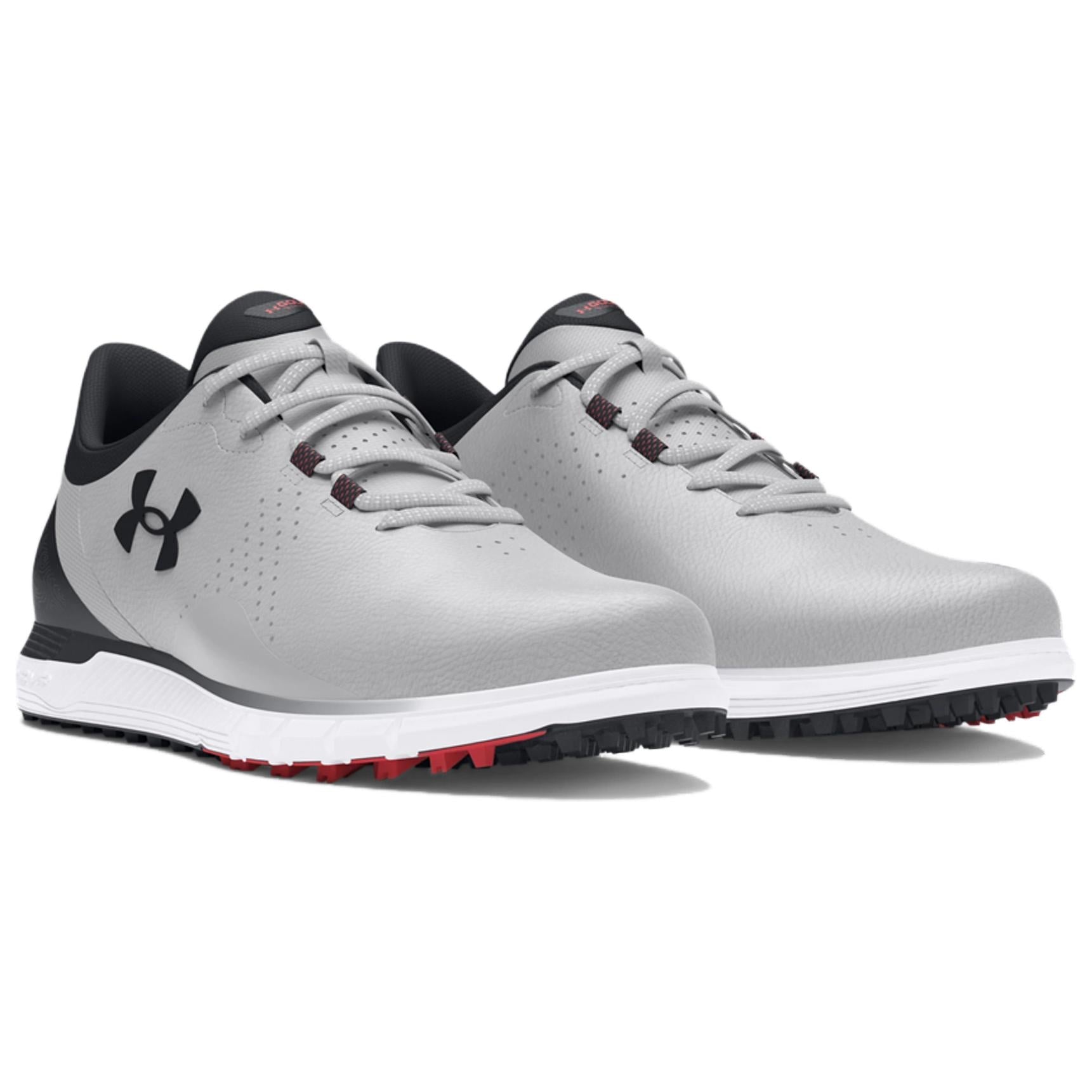Under Armour HOVR Drive Fade Spikeless Golf Wide 'Mod Grey Black' 3027085-101
