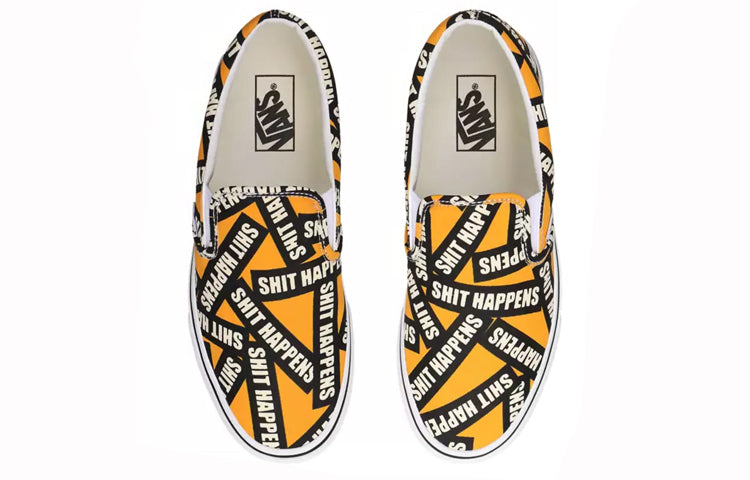 Vans Shit Happens Classic Slip-On Orange VN0A4U38WTX