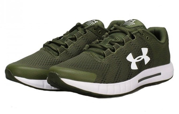 Under Armour Micro G Pursuit Bp Low-Top Running Shoes 'Green White' 3021953-302
