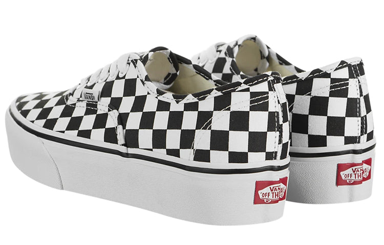 (WMNS) Vans Authentic Platform 'Checkerboard' VN0A3AV8QXH
