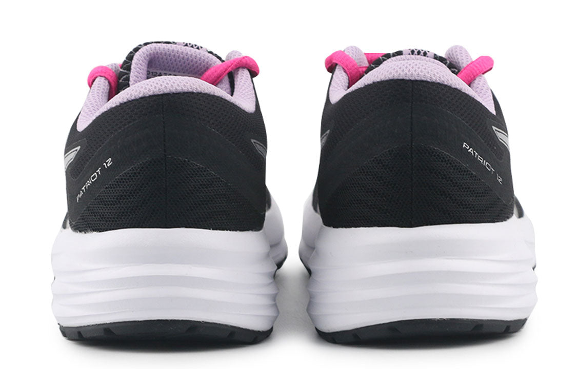 (WMNS) ASICS Patriot 12 'Black Pure Silver' 1012A705-002