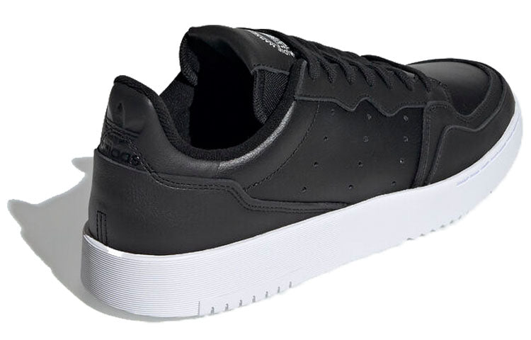 adidas Supercourt 'Core Black White Leather' EE6038