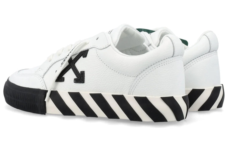 (WMNS) Off-White Vulc Sneaker 'White Black' OWIA272C99LEA0010110