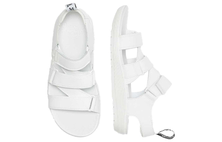 (WMNS) Dr. Martens Redfin Slip-On Shoe White 23847100