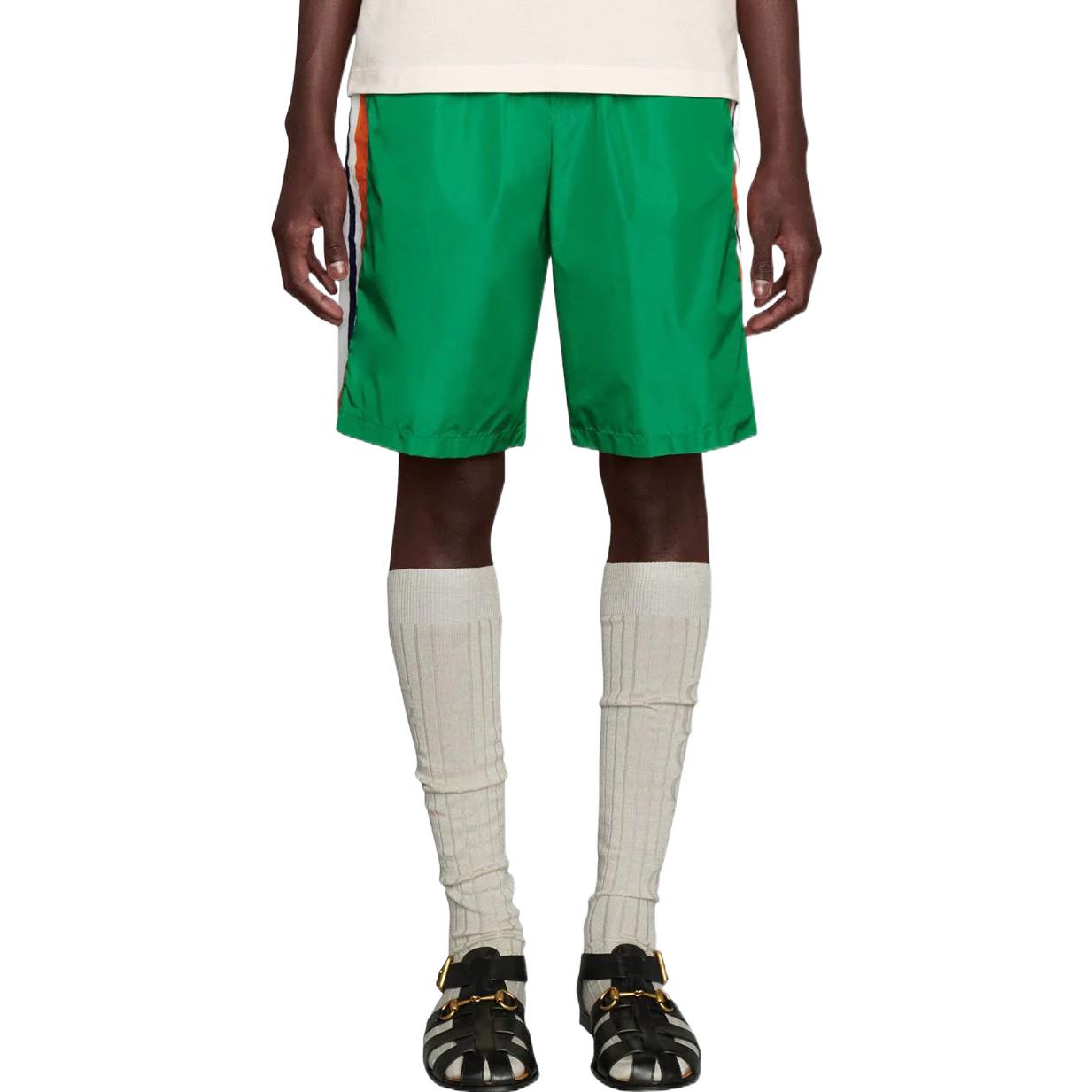 Gucci Swim Shorts With Interlocking G 'Green' 599576-XHADW-3063