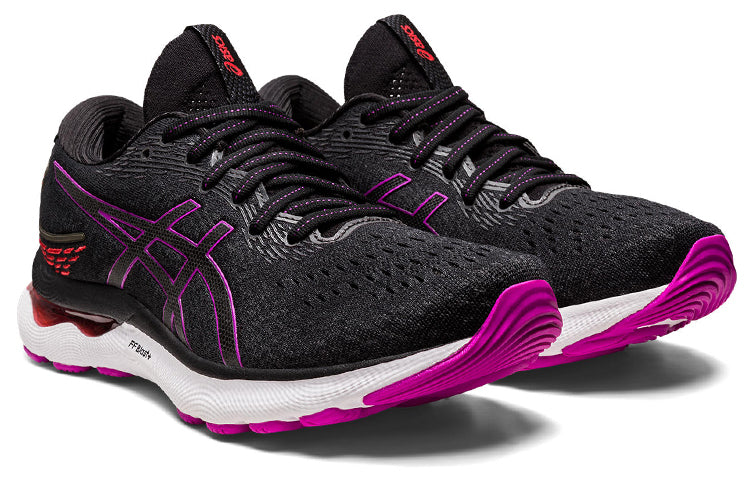 (WMNS) ASICS Gel-Nimbus 24 Wide 'Black Orchid' 1012B199-004