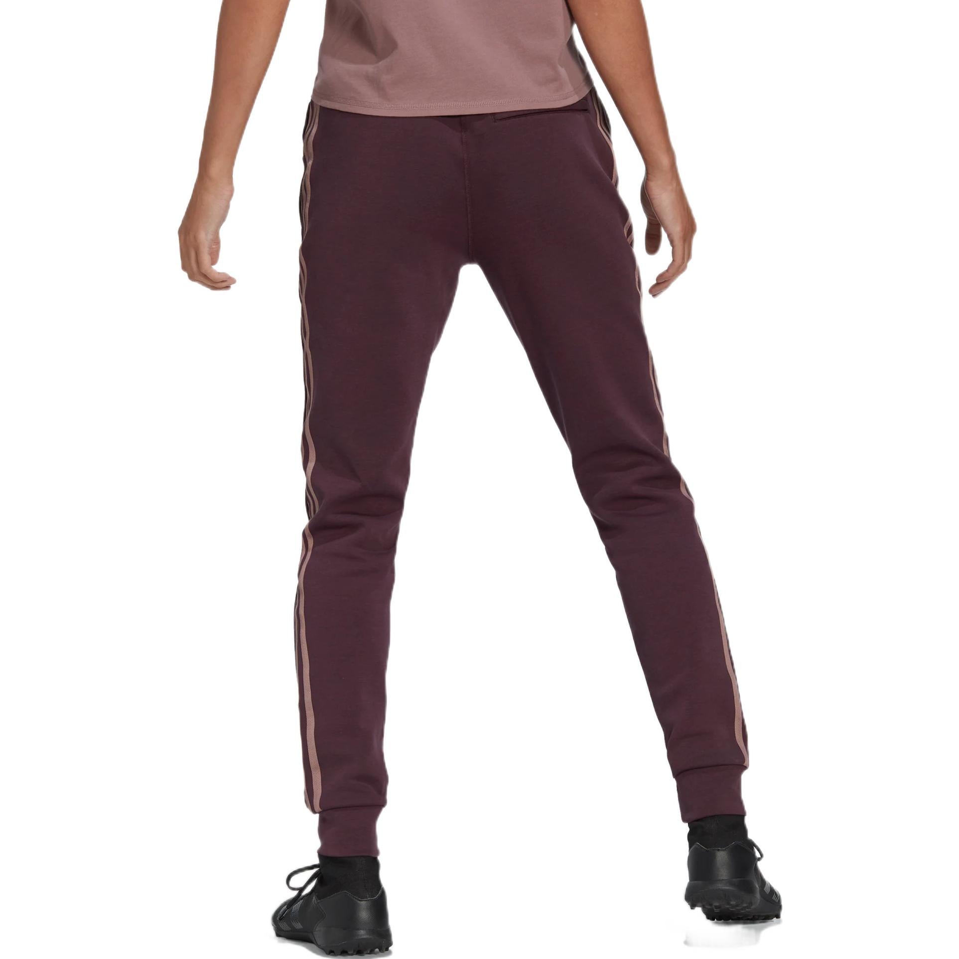 (WMNS) adidas Germany Sports Pants Asia Sizing 'Burgundy' HF4059