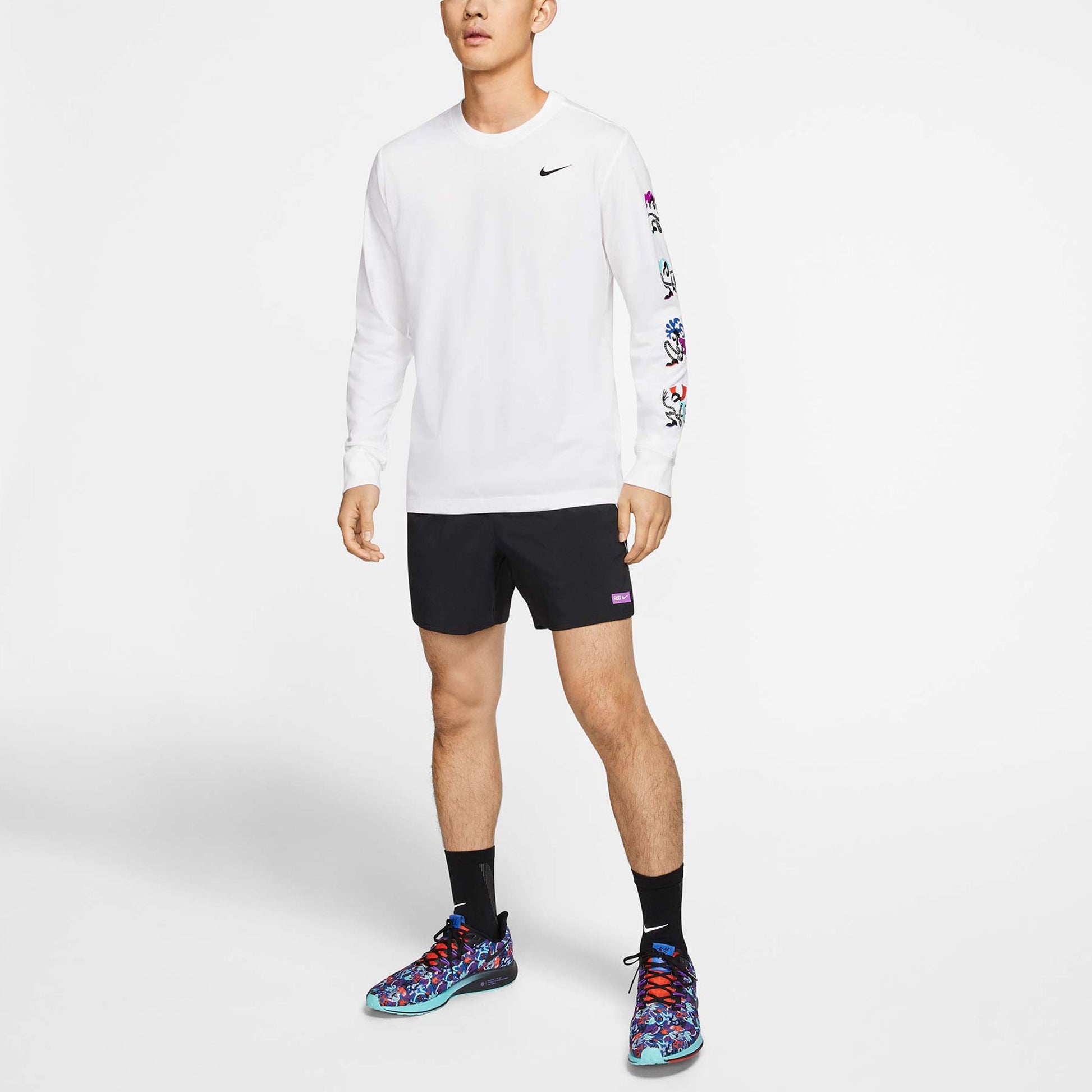 Nike Men's Flex Stride Sports Training Shorts Black CT2846-010