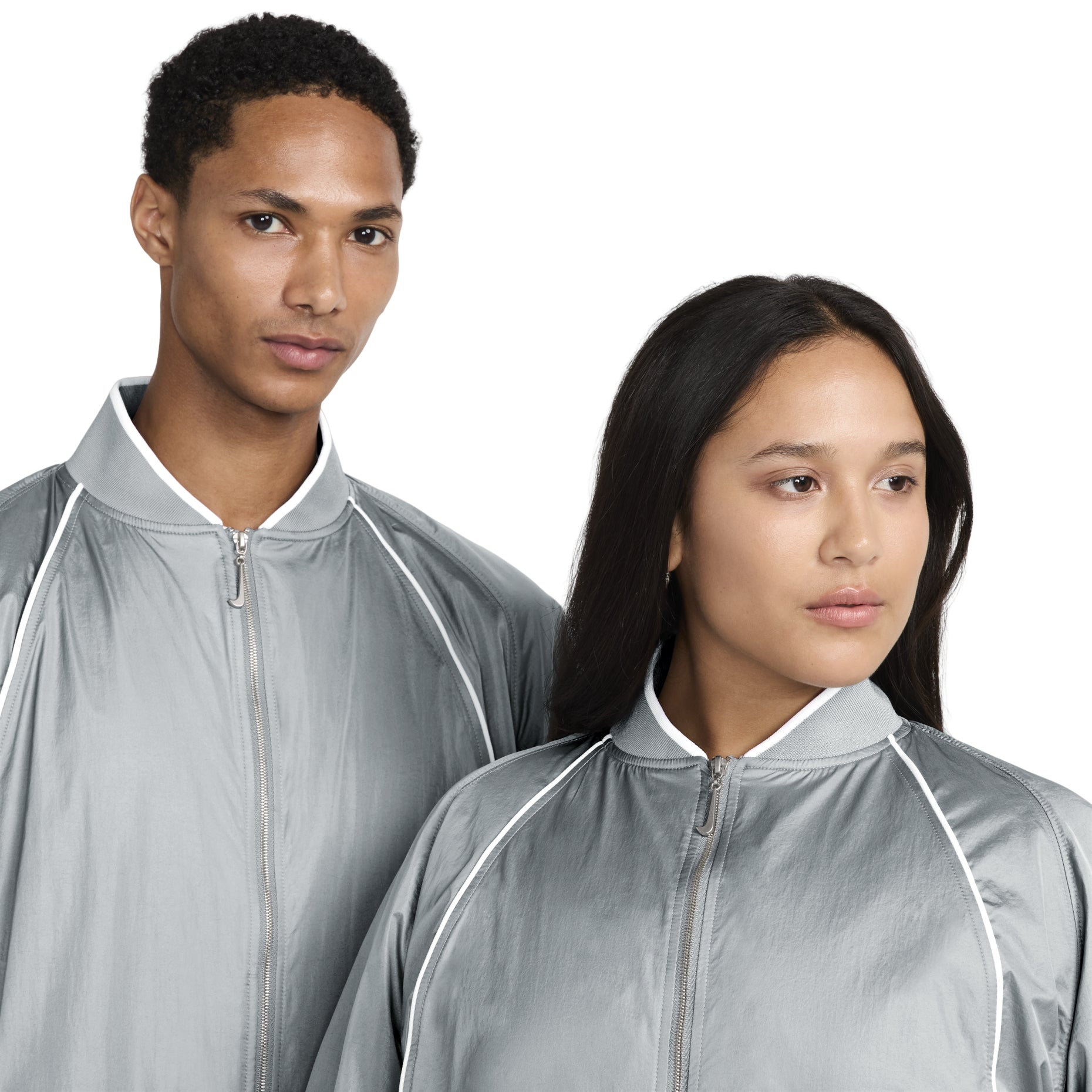 Nike x Jacquemus Track Jacket Asia Sizing 'Silver' FV5698-073