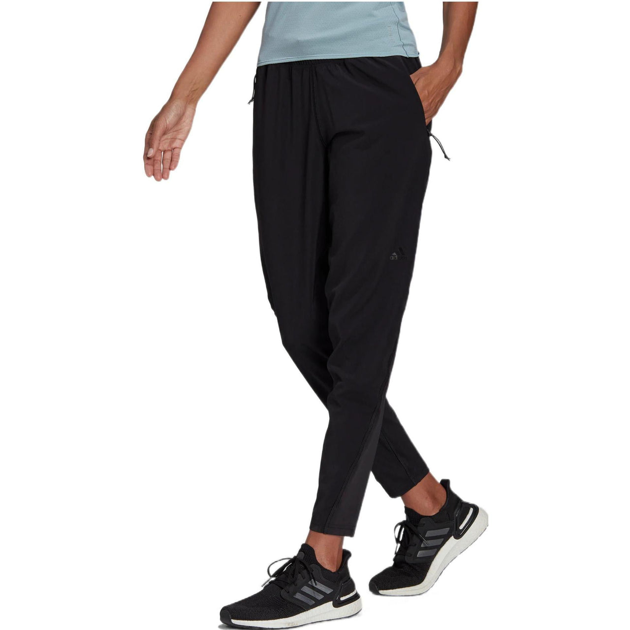 (WMNS) adidas Run Icons 7/8 Soft Shell Running Pants Asia Sizing 'Black' HF5679