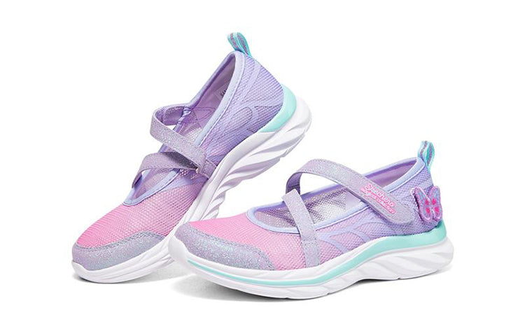 (GS) Skechers Quick Kicks 'Purple Blue Pink' 302563L-LVMT