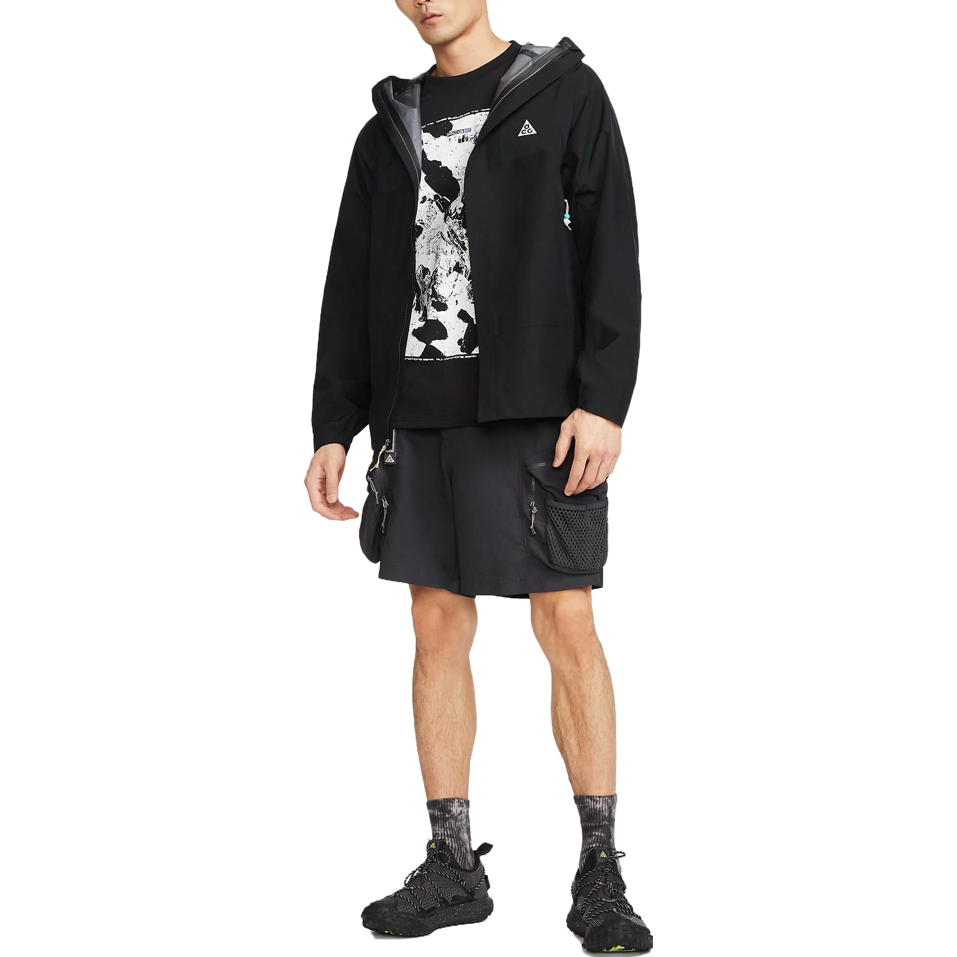 Nike ACG Cascade Rain Jacket 'Black' DV9415-010