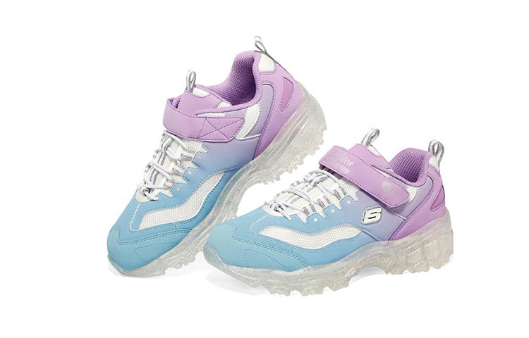(GS) Skechers Ice D'lites 'Blue Purple' 302557L-BLPR