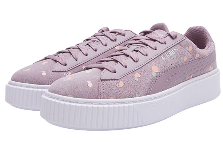 PUMA Sneakers Suede Platform Dots Jr 'Purple' 368991-01