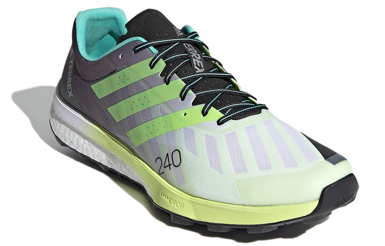 adidas Terrex Speed Ultra Trail Running 'Yellow Grey White' FW2804