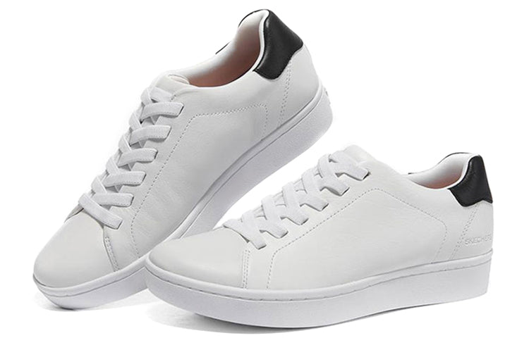 (WMNS) Skechers Arch Fit Cup 'White Black' 158402-WHT