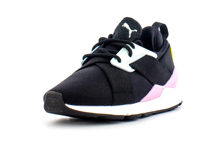 (PS) PUMA Muse Ps Running Shoes Black/Pink/White 367646-06