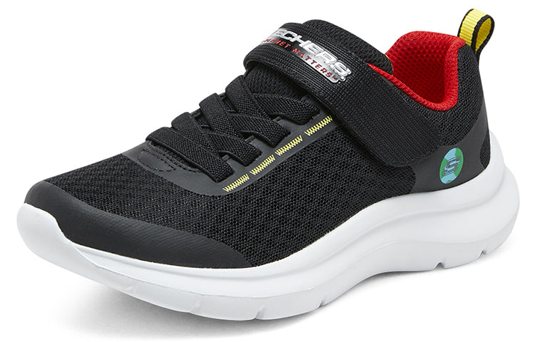 (GS) Skechers Go Run 400 Shoes 'Black Red' 406094L-BKYL
