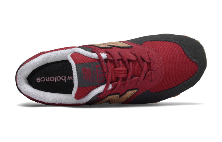 New Balance Kids' 574v1 Lace-up Sneaker Red/Black PC574KWS