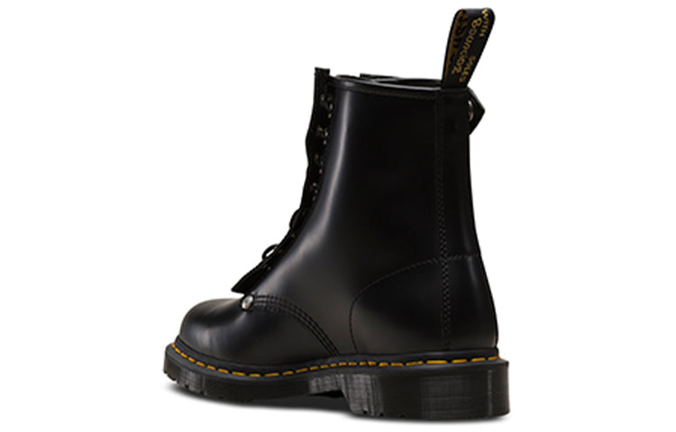 Schott NYC x Dr. Martens 1460 Leather Ankle 8-eye Boots Black 24716001