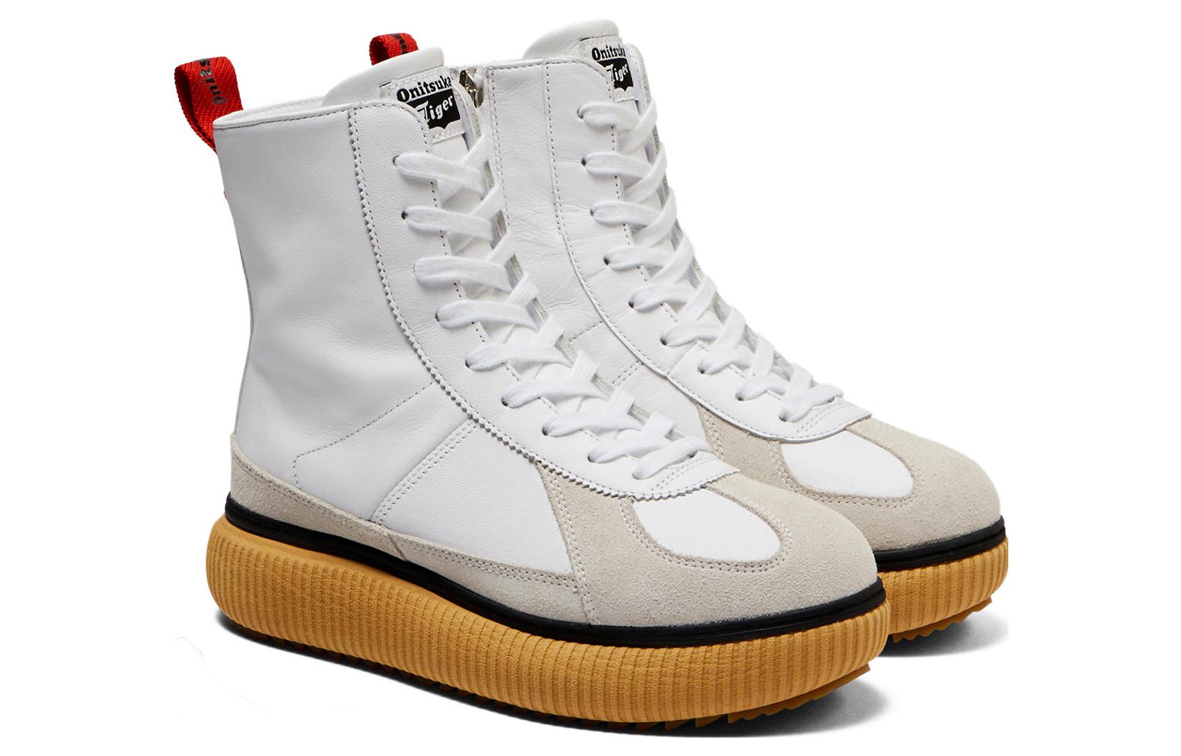 Onitsuka Tiger Delecity Boot 'White Fiery Red' 1183C158-100