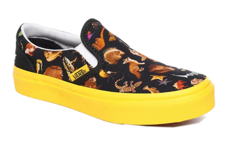 (PS) Vans x National Geographic Classic Slip-on 'Black' VN0A4BUTWK6