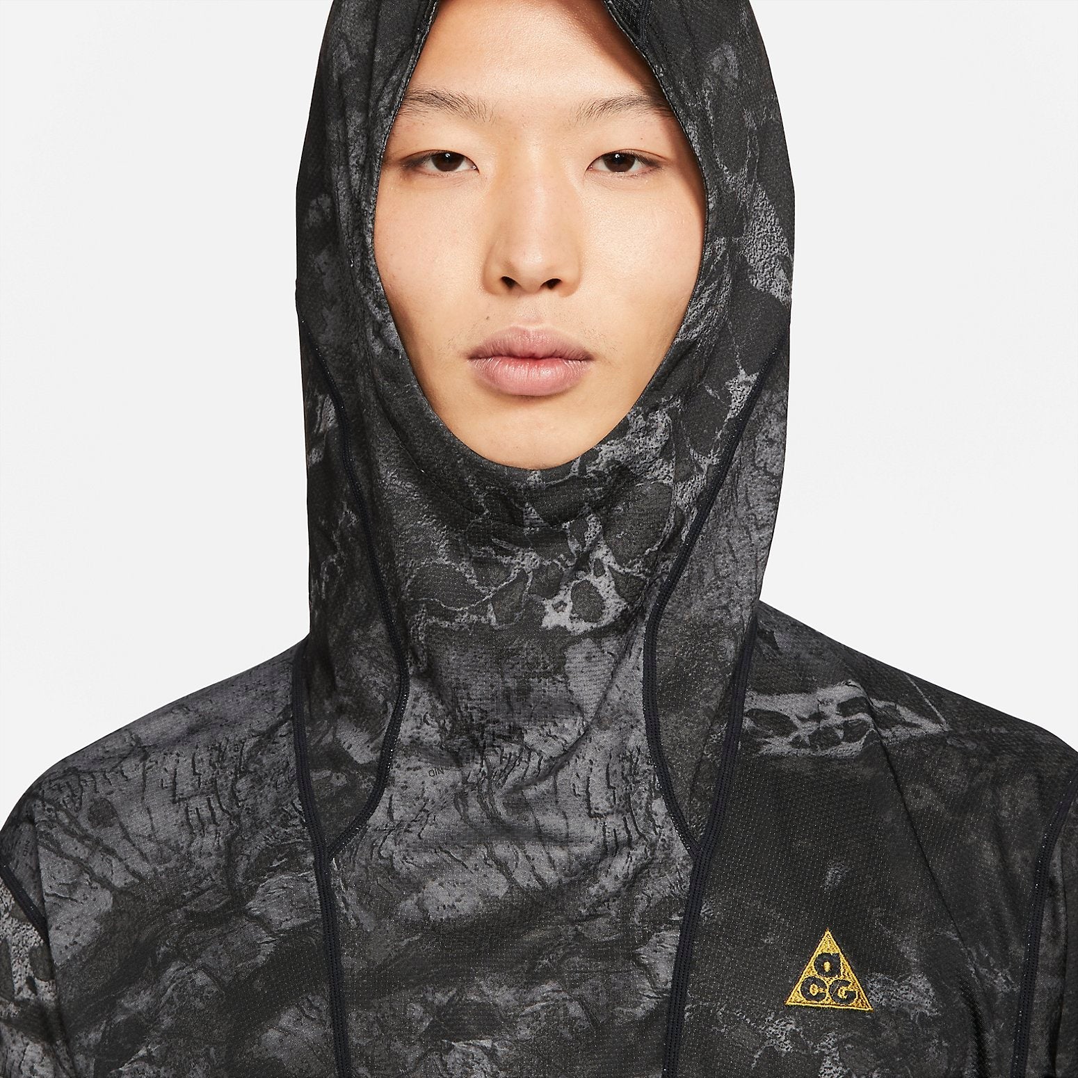 Nike ACG Dri-FIT ADV UV Lava Tree Hoodie 'Black Grey' DC1249-010