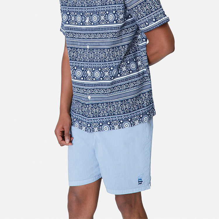 KITH Garment Dyed Swim Short 'Light Blue' KH7034-109