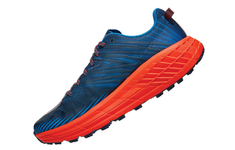 HOKA ONE ONE Speedgoat 4 'Majolica Blue Mandarin Red' 1106525-MBMR